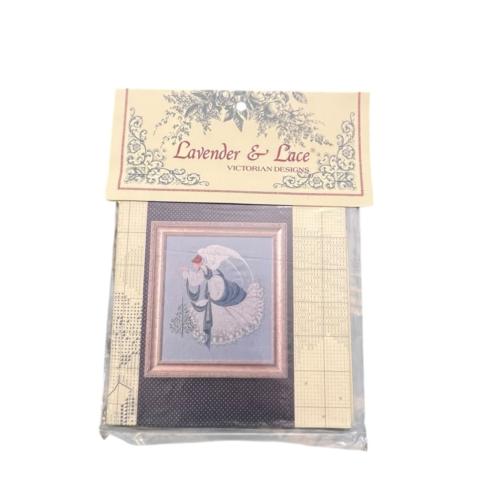 Lavender & Lace Victorian Designs ICE ANGEL Counted Cross‎ Stitch Pattern 1993